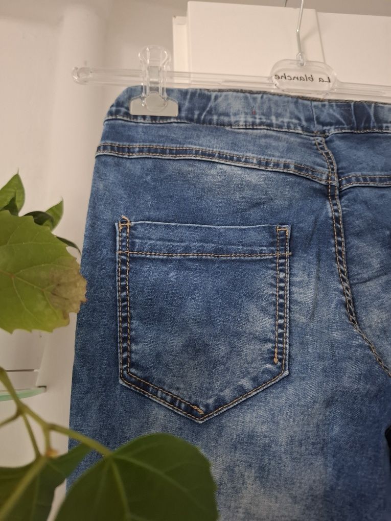 Spodnie XS Jeans leginsy rurki damskie house jak nowe  lycra gumy