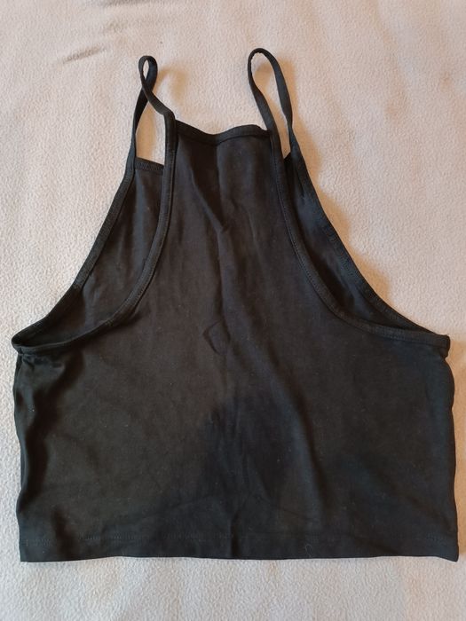 Top Bluzka Koszulka Ramiączka Odkryte Ramiona H&M S