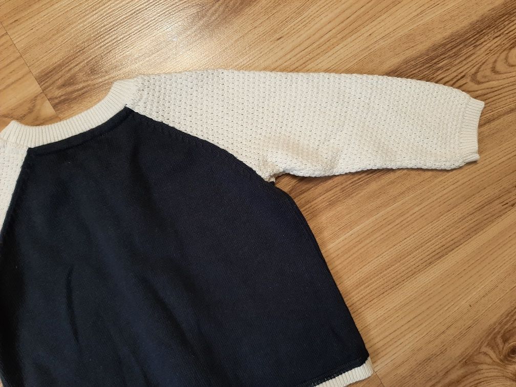 Bluza rozpinana sweterek Newbie 74cm 6-9m