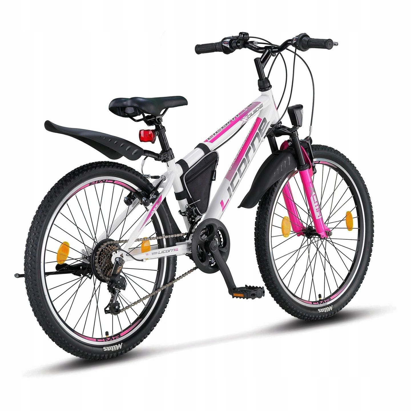 Niemiecki rower górski MTB GUIDE 24" 21 biegów osprzęt Shimano