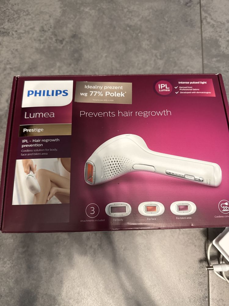 Depilator laserowy Philips Lumea Prestige