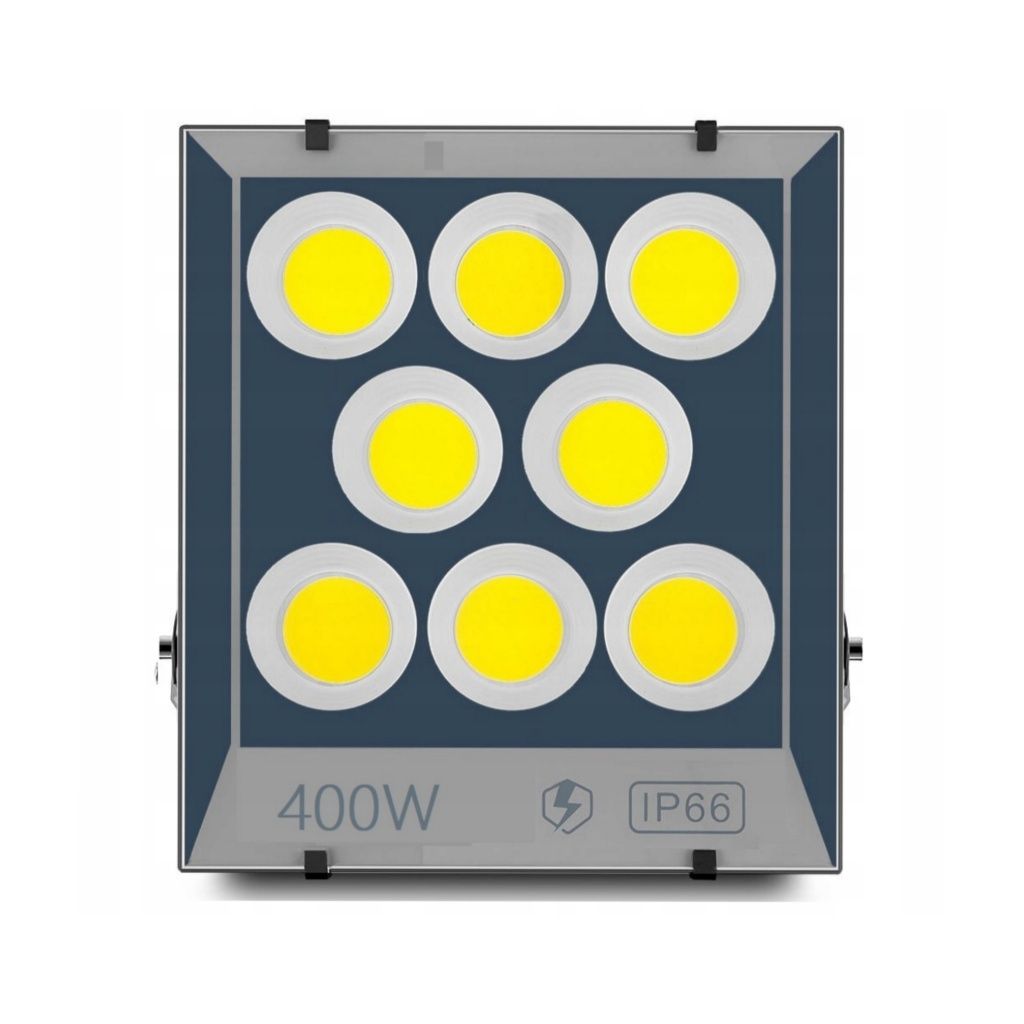 Halogen naświetlacz 400W LED IP66 dioda lampa magazynowa garażowa