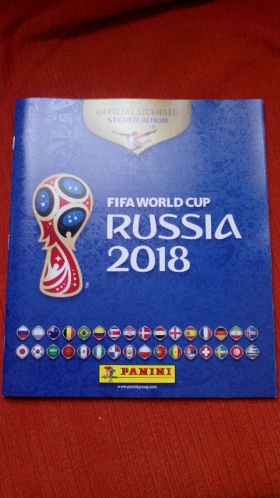 Caderneta do mundial Russia 2018 Super desportos, Brasil 2014