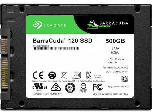 ssd накопитель Seagate BarraCuda 500GB