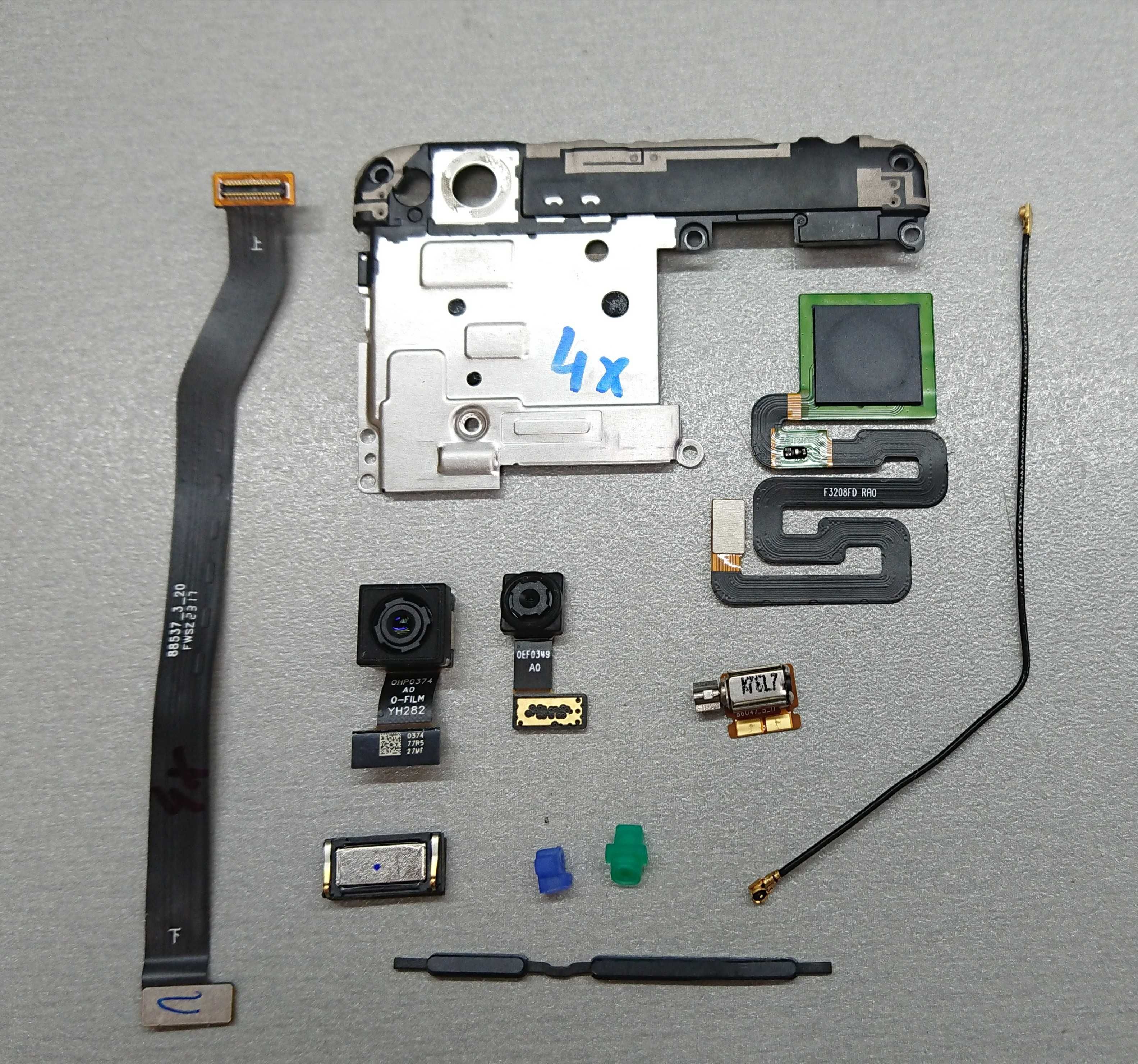 Xiaomi Redmi 4X Шлейф Динамик Камера Кнопка Ксиоми Кабель Сканер
