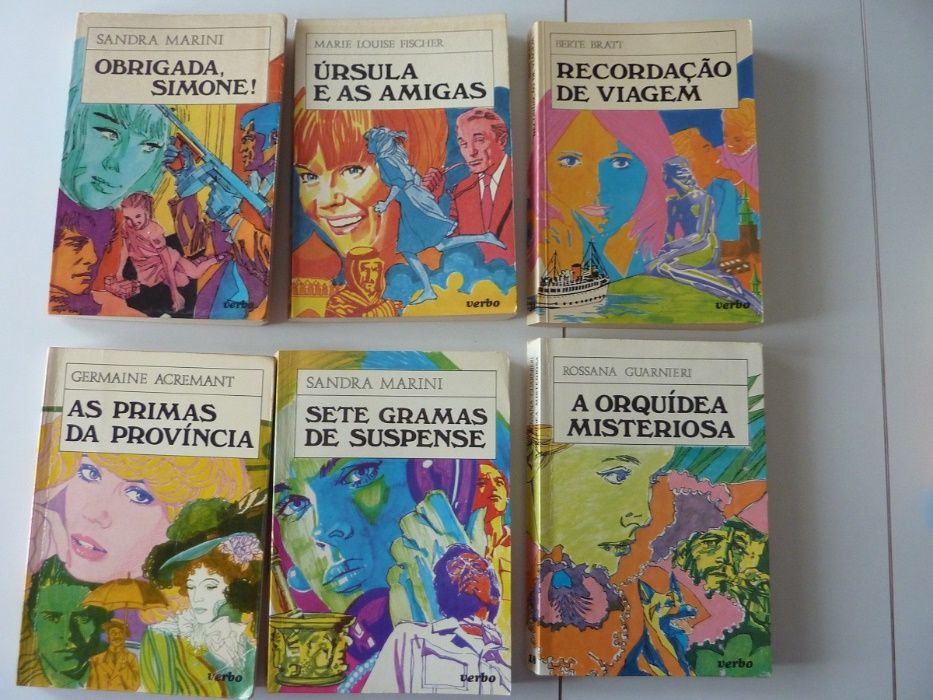 Coleção Boutique Verbo - livros vintage juvenis