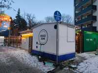 Foodtruck Przyczepa gastronomia wyposażona lody gofry kawa ROGO ZONE