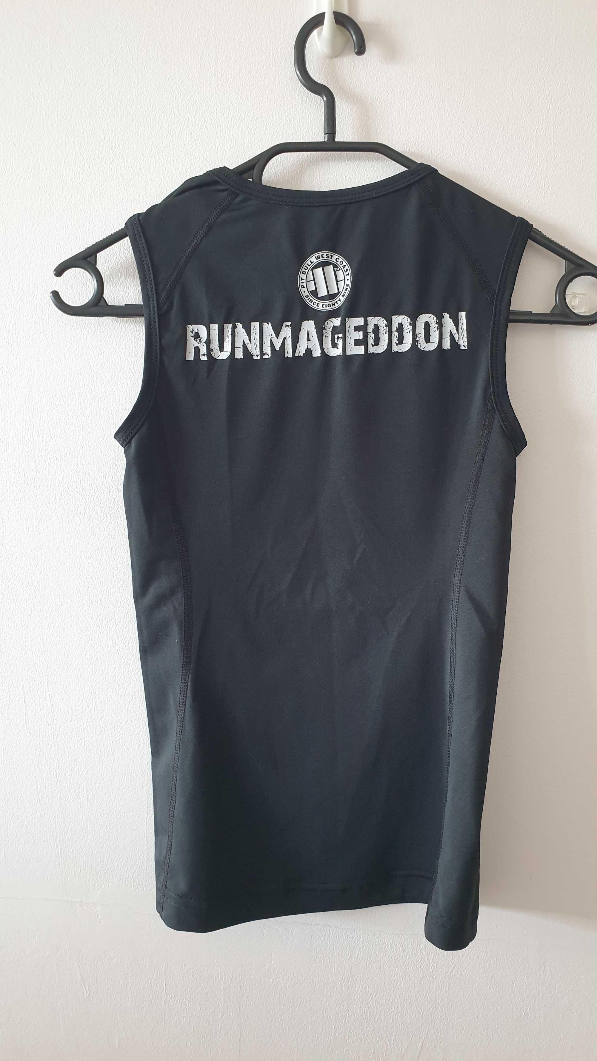 Nowa koszulka Runmaggedon oryginalna Pit Bull XS bezrękawnik