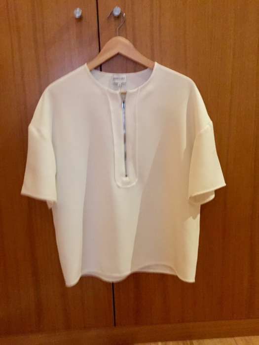 Camisa branca Bimba e Lola com fecho