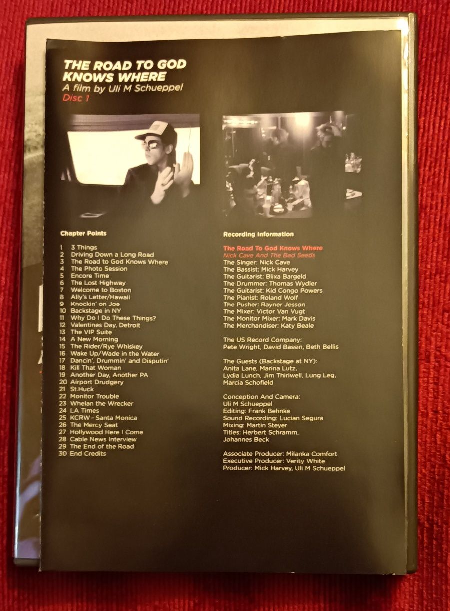 Nick Cave & The Bad Seeds"The Road to God..+Live at Paradiso 92" 2DVD
