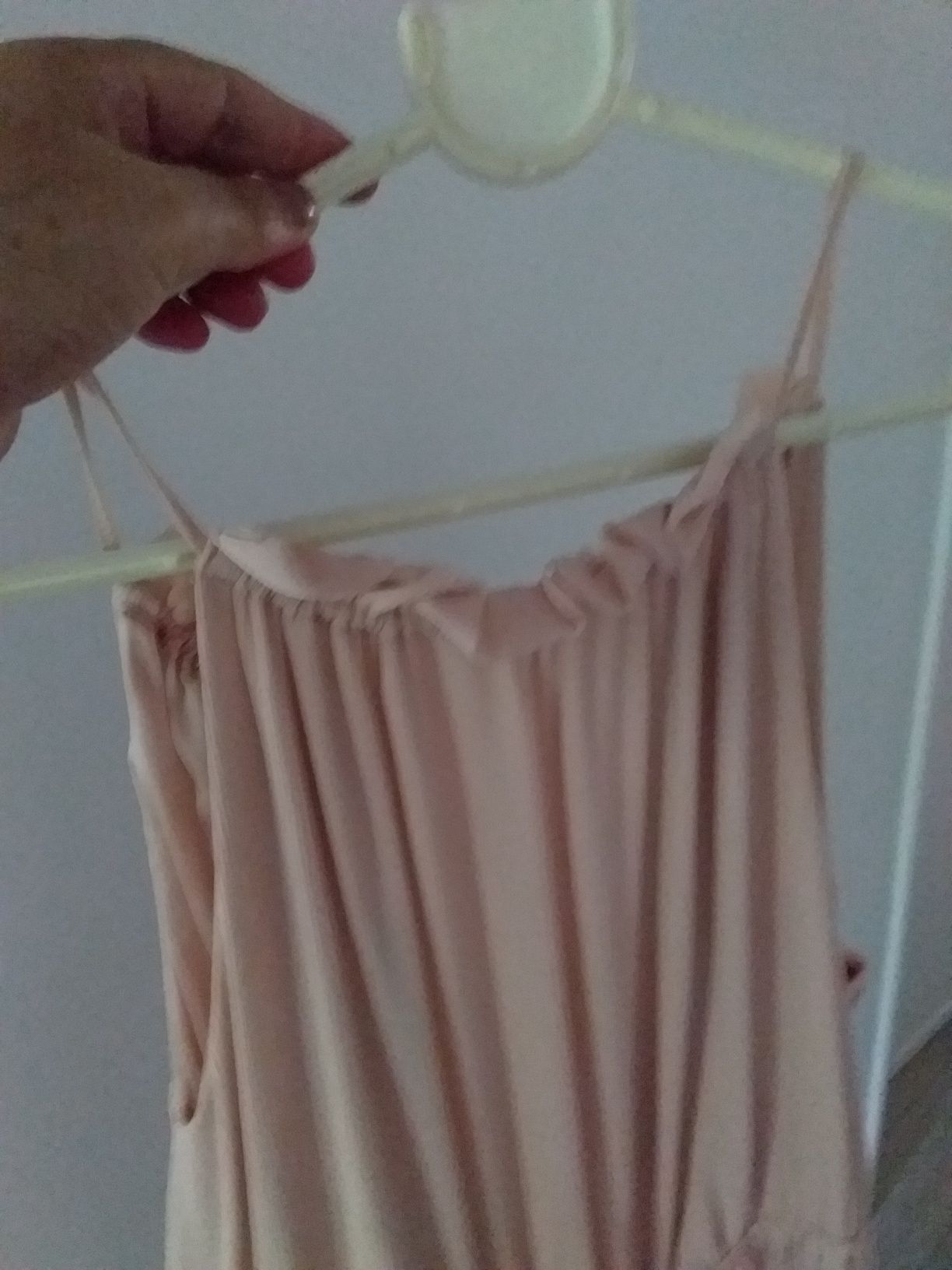 Vestido rosa suave H&M tamanho M