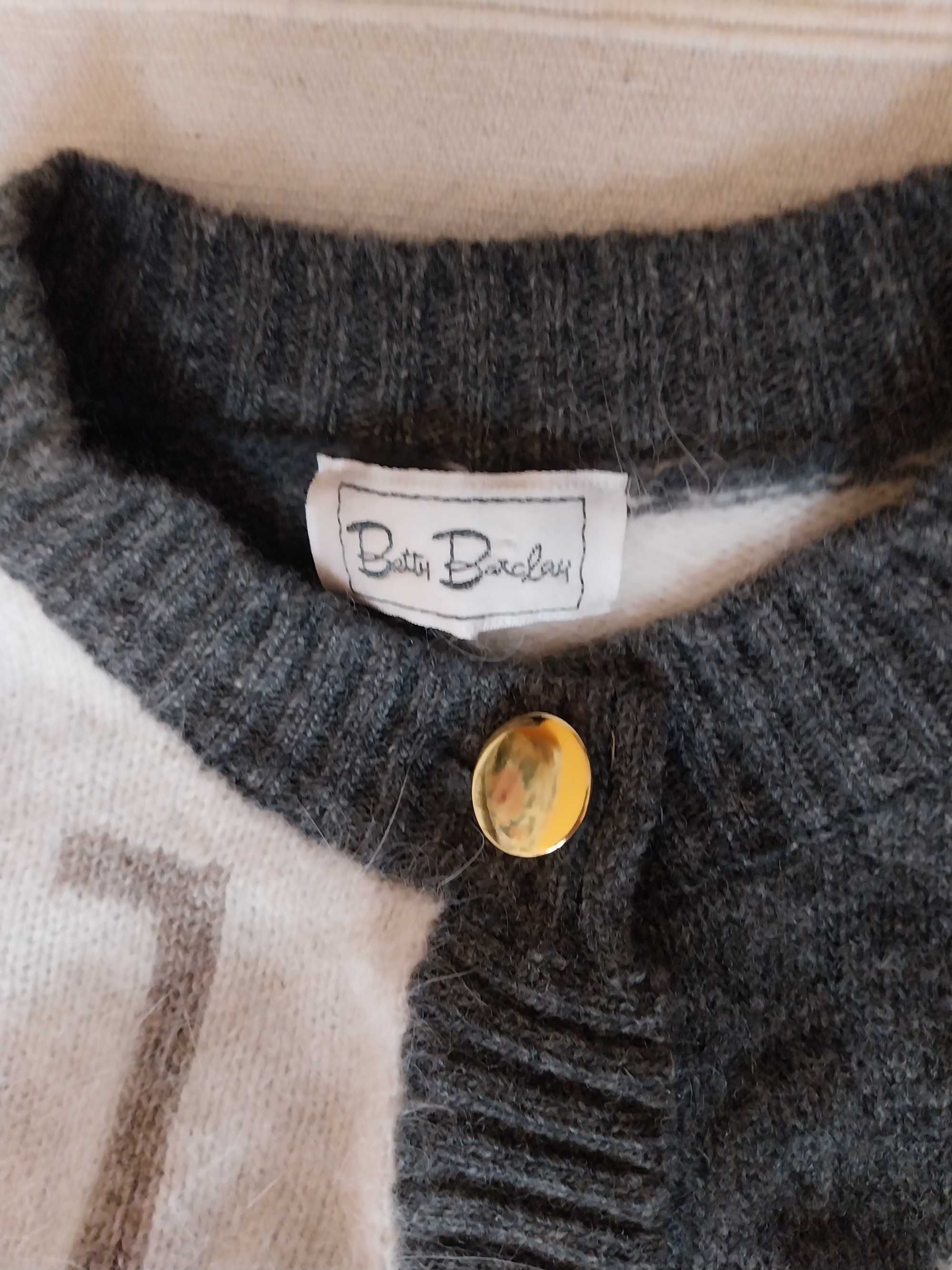 Sweter damski Betty Barclay rozmiar L z angorą