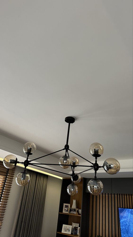 Lampa wiszaca 10 zarowek