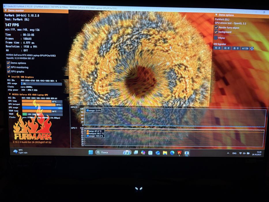 ASUS tuf gaming f15 fx507vv