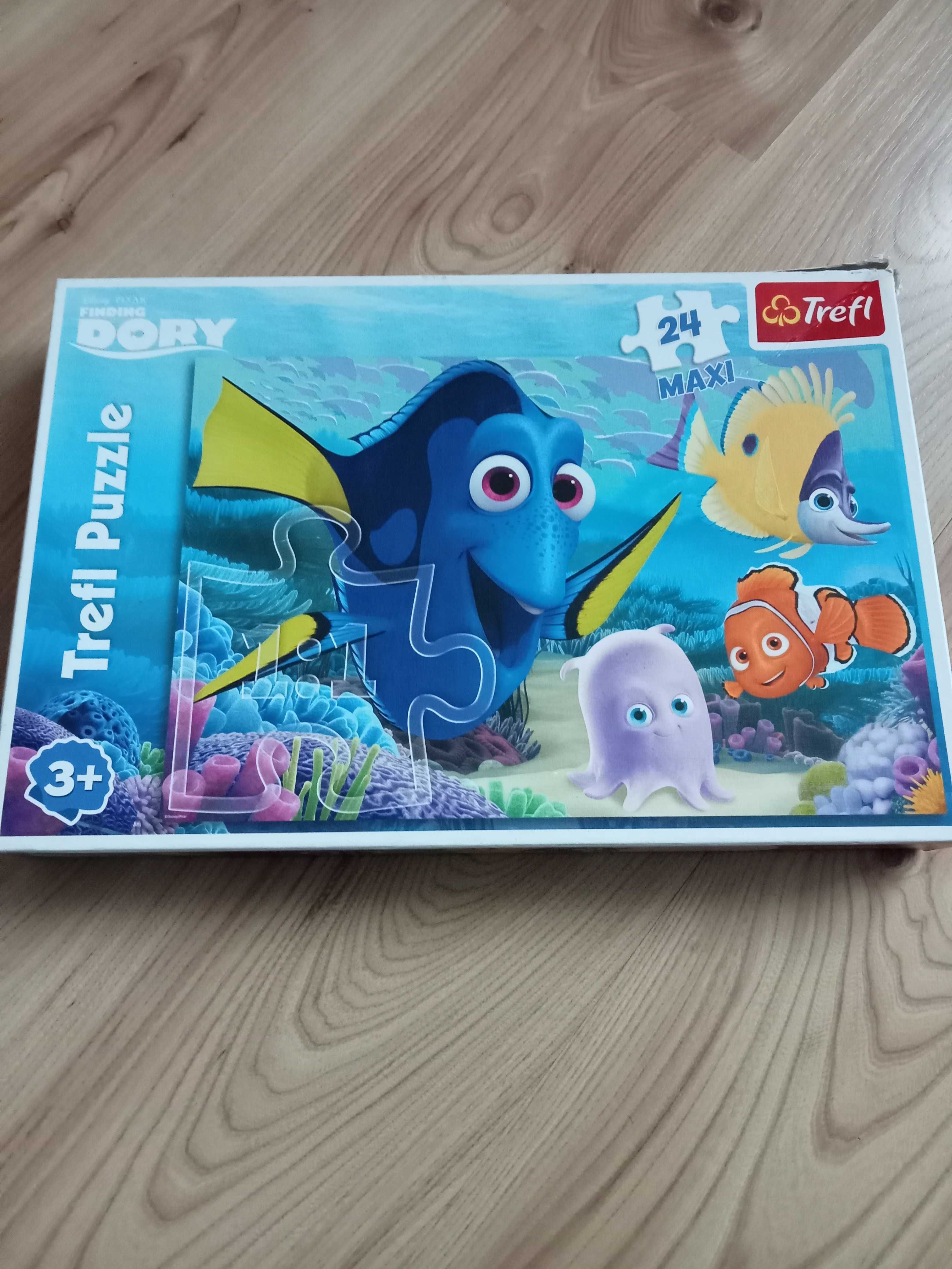 Puzzle duże z rybką Dory dla 3 latka- Trefl