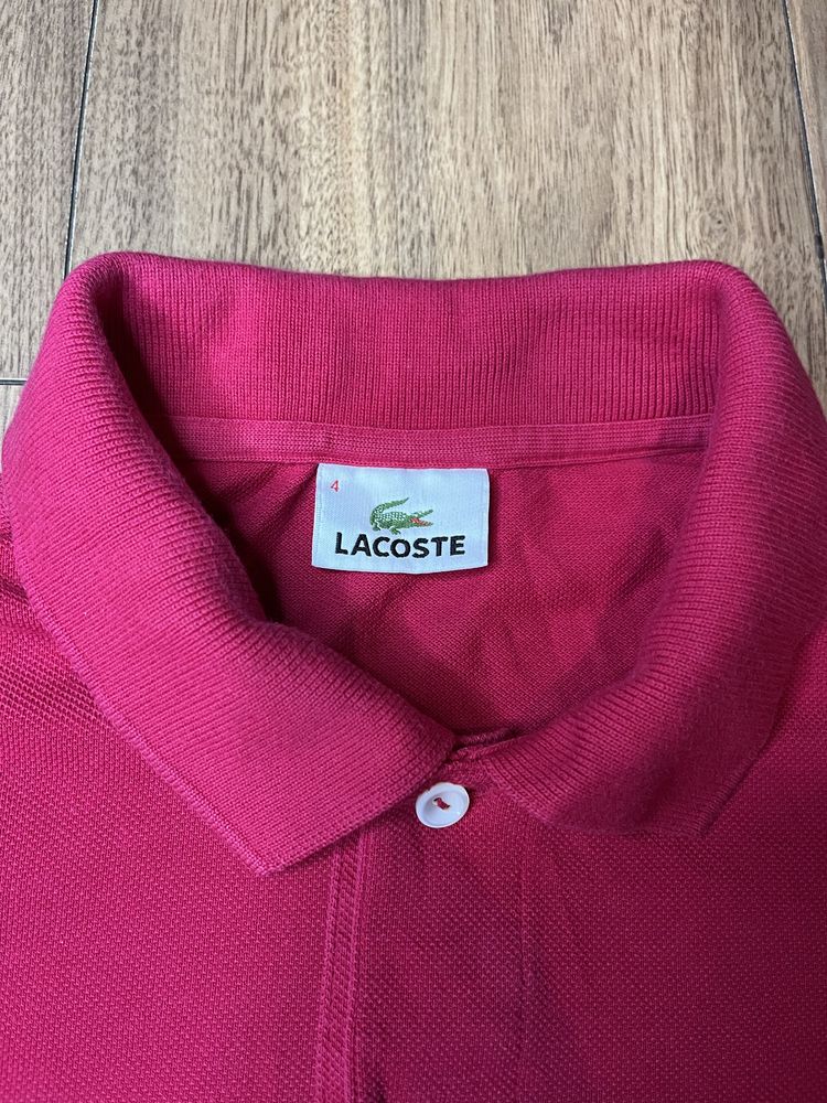 Поло Футболка Lacoste 4. Розмір M,L. В ідеалі! Оригінал!