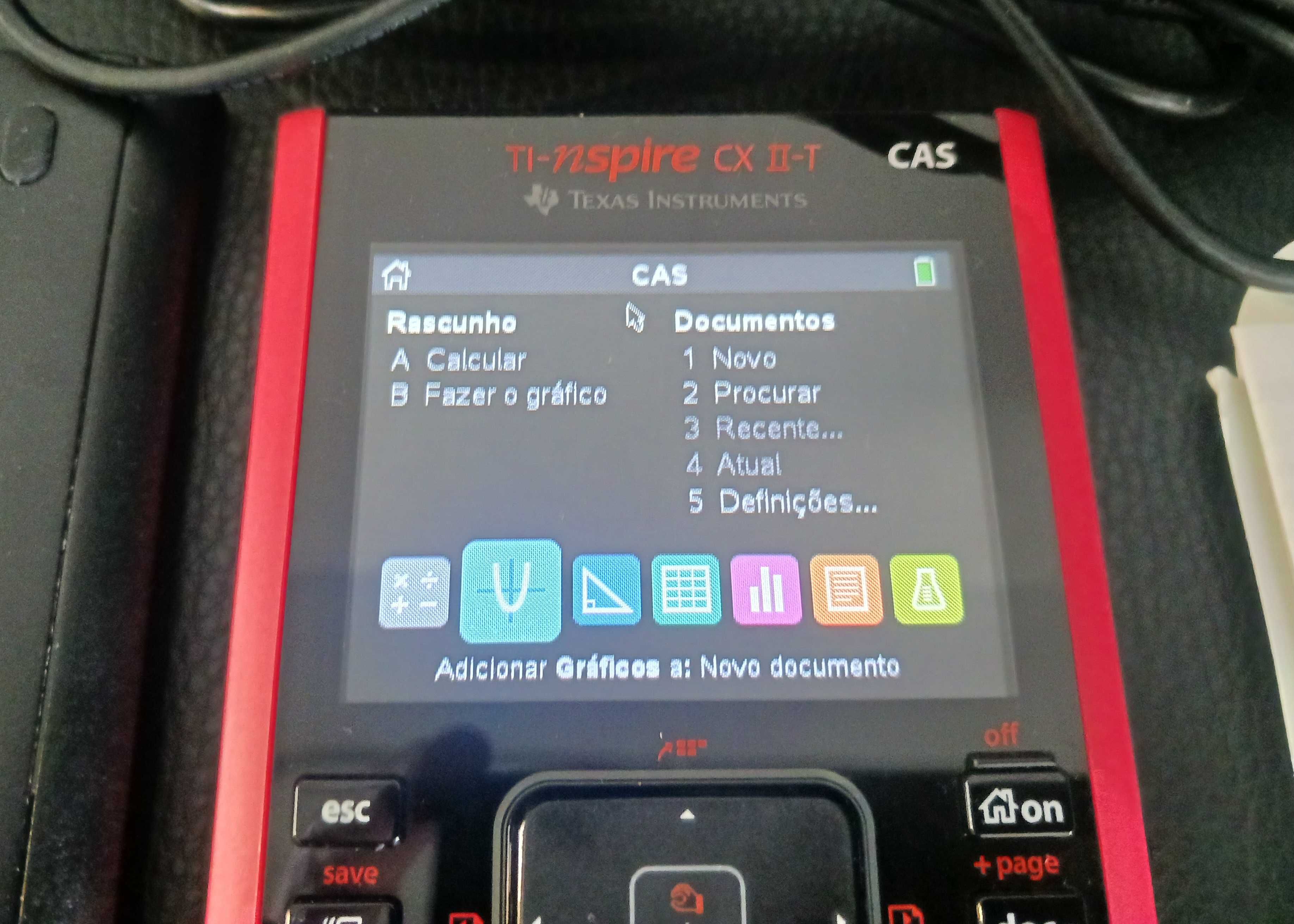 Calculadora Gráfica TI-nspire CX II-T