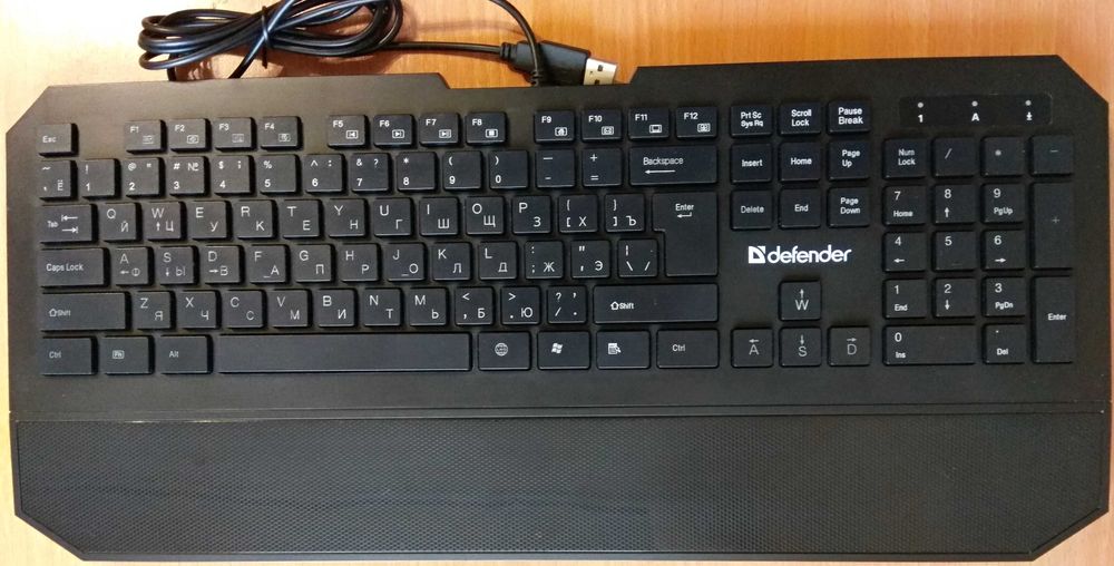 Клавиатура Defender OSCAR SM-600 PRO USB Black