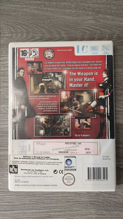 Jogo Nintendo Wii RedSteel (ou troco)