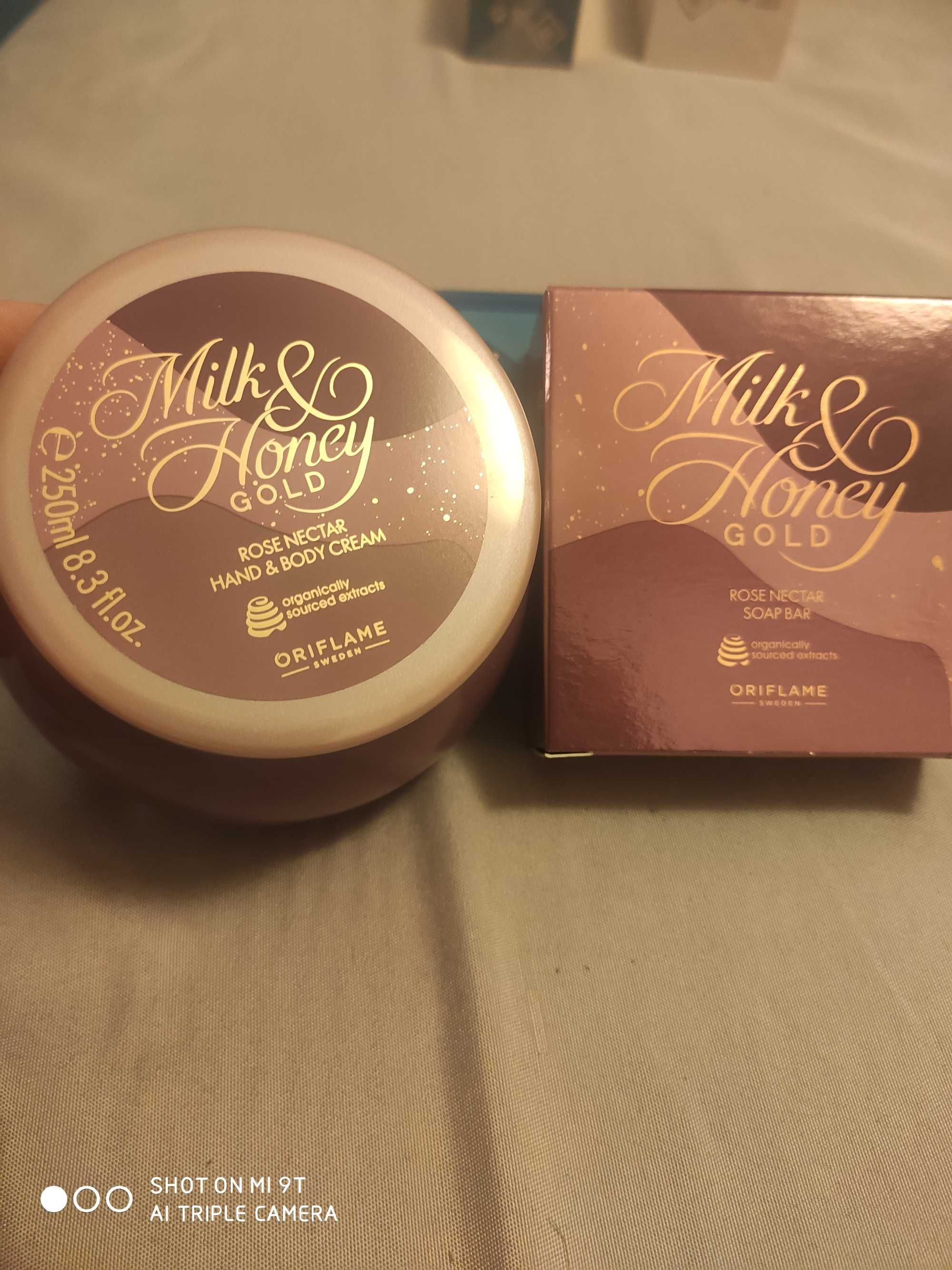 Krem do ciała i mydło Milk&Honey gold rose