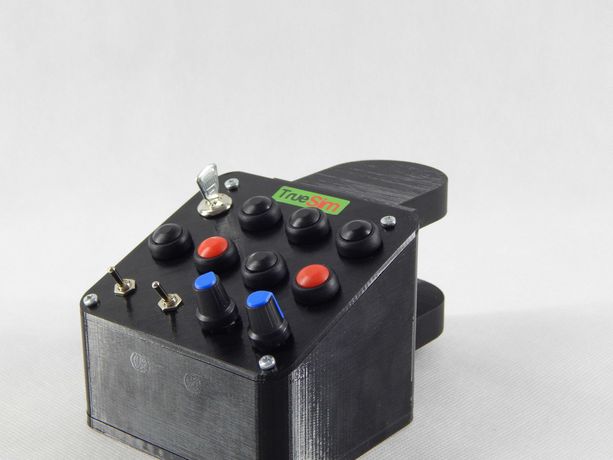 Button box TrueSim Pc stacyjka, przyciski, przełączniki, enkodery