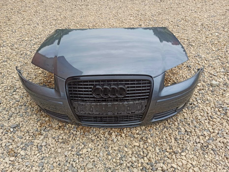 Przód Maska Zderzak AUDI A3 8P 05-08.r Lift LX7Z