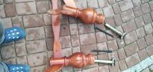 Sprzedam kolumny antyk toczone filary wysokie40xszer. 15cm.z gwint