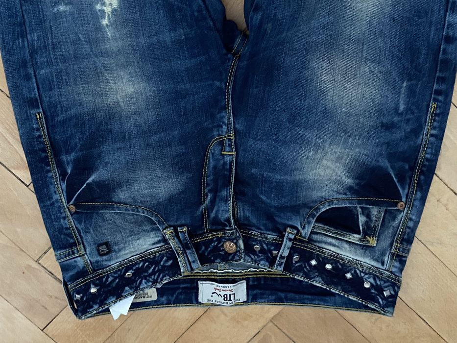 LTB Bernice 36 S damskie spodnie jeansy dżinsy niebieskie baggy