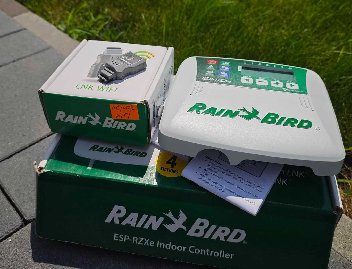 Sterownik nawadniania Rain Bird ESP-RZX + moduł WiFi – 4 sekcje