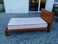 Cama solteiro em madeira de cerejeira **SEM COLCHÃO***