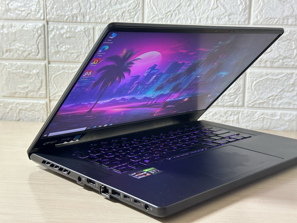 2К 165Hz! RTX 3060 6gb! Ryzen 9 6900HS, Asus Rog Zephyrus, 16/512gb