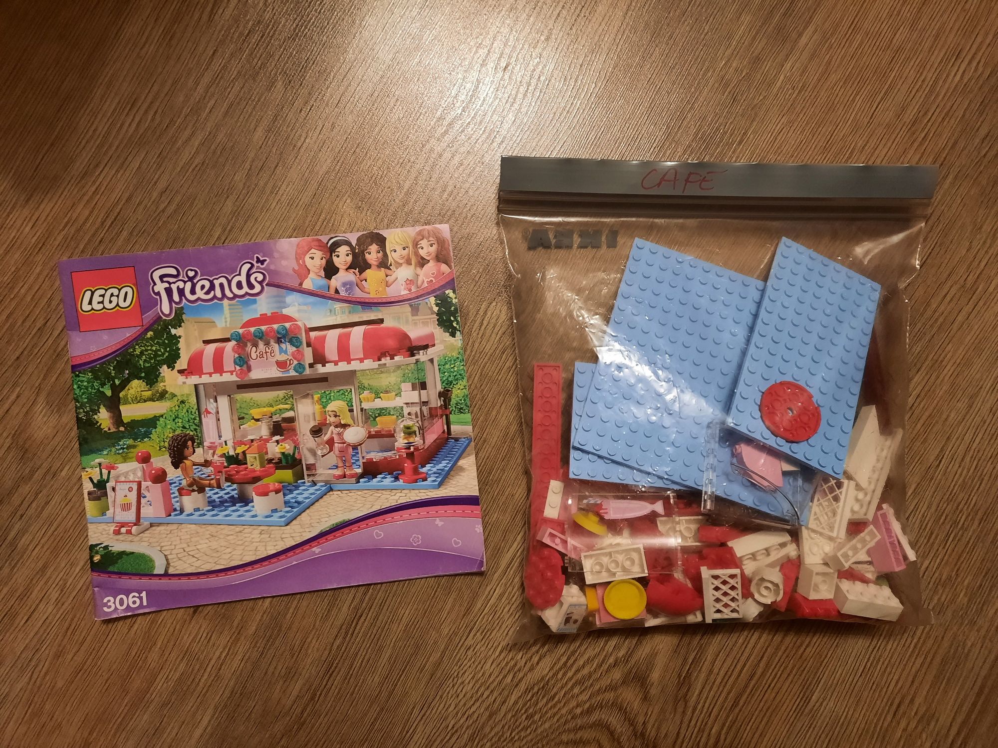 Klocki Lego Friends 3061 Kawiarnia z Instrukcją