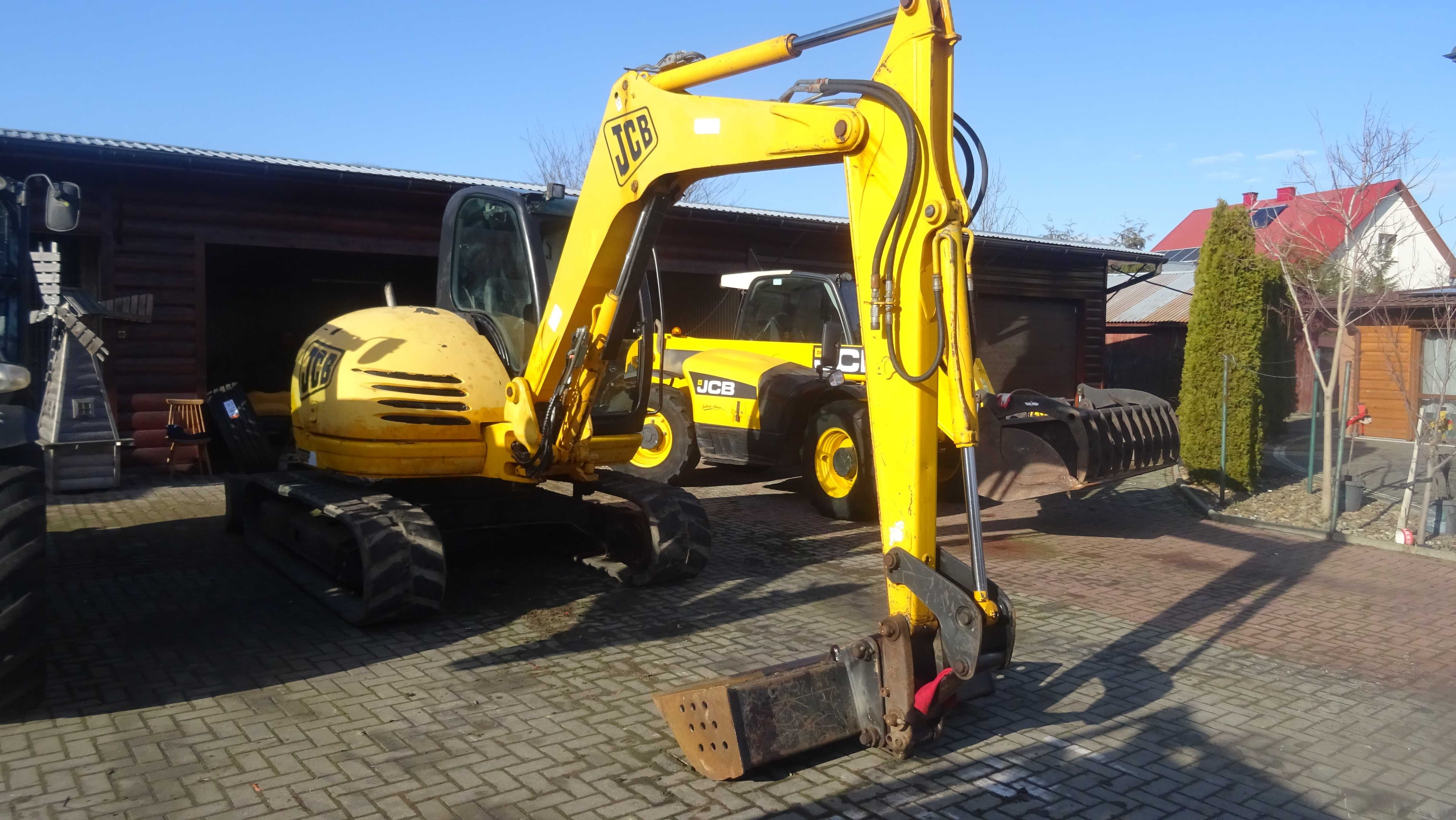 KOPARKA JCB 8080 sprowadzona 2004r.