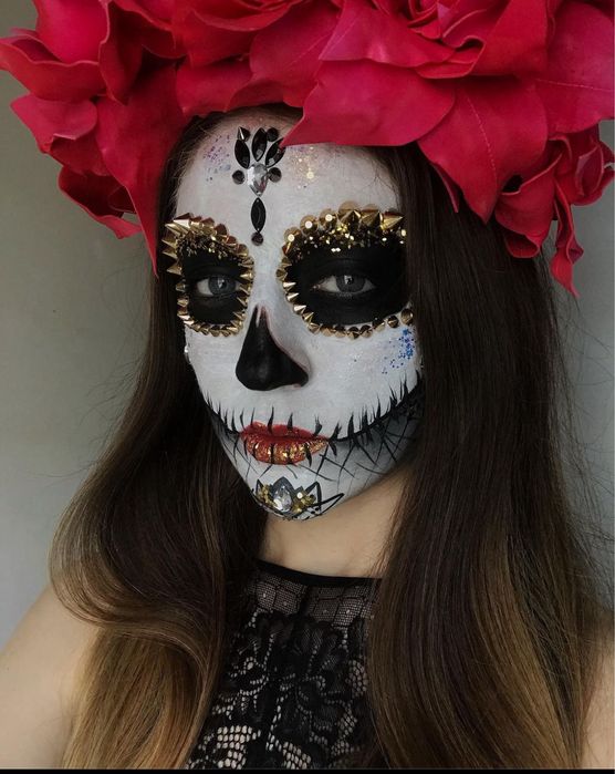 Halloween makeup грим Хеловін макіяж аквагрим