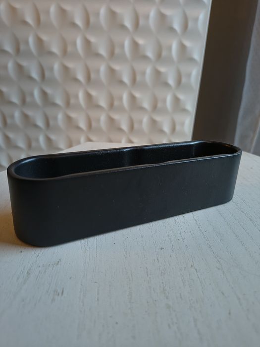 Świecznik czarny Ikea ypperling na tealighty