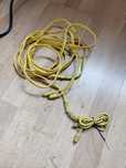 Kabel czincze żółty dlugi