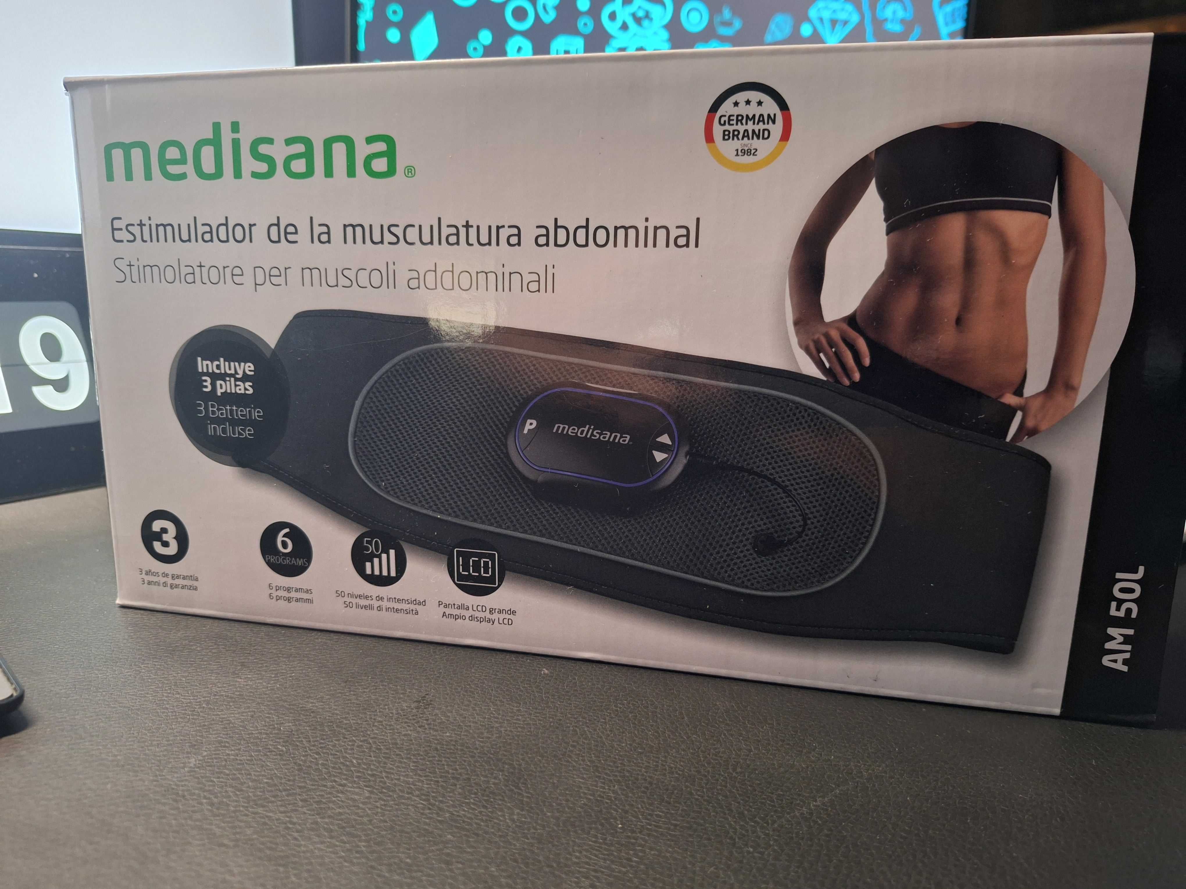 Aparelho de Abdominais Medisana - NOVO em caixa!