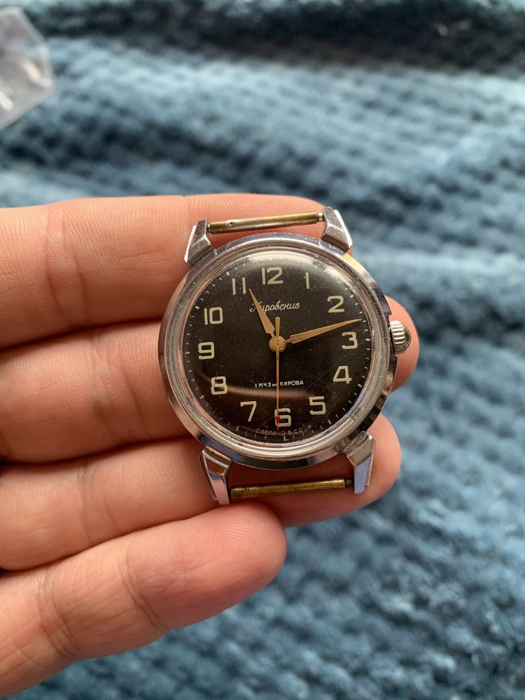 Zegarek Kirowskie 15 jewels krab vintage