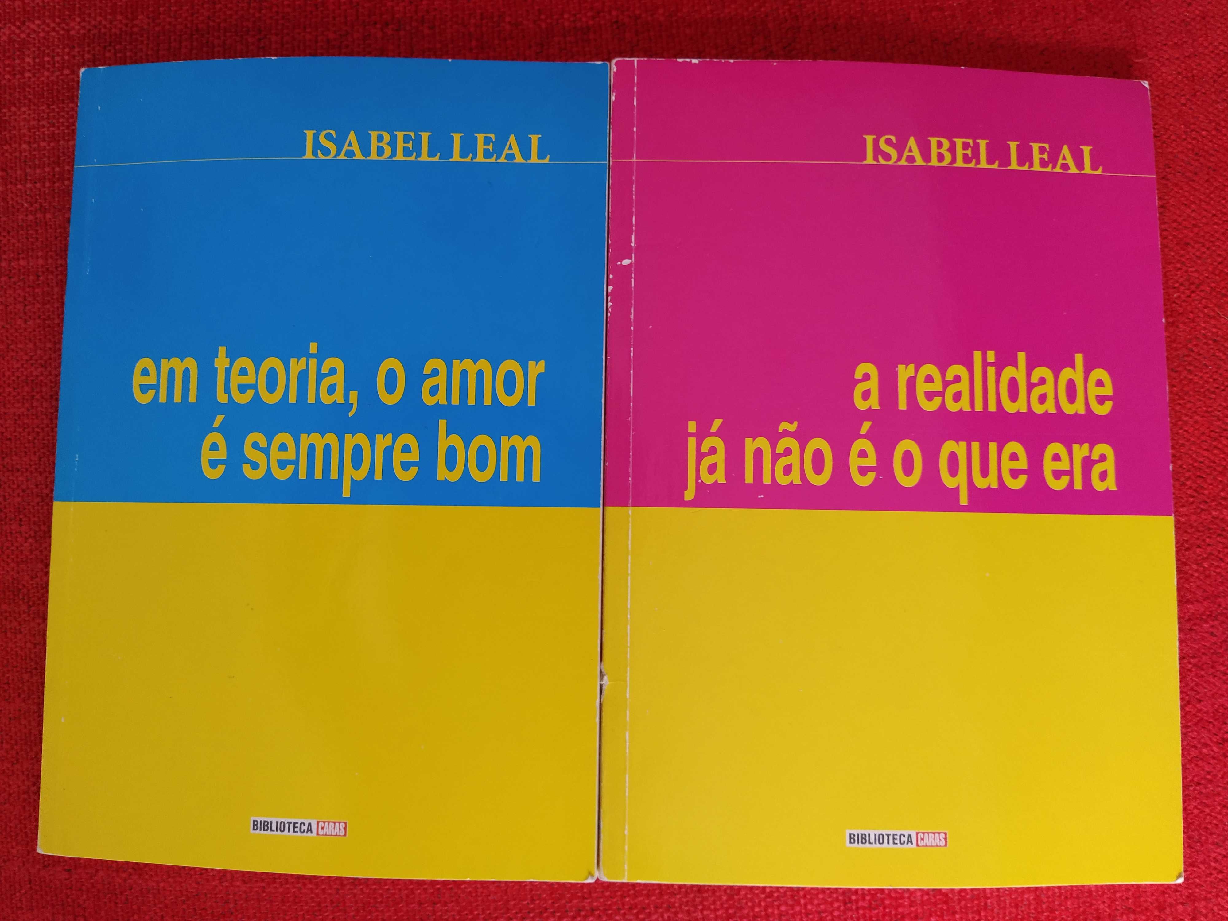 Em teoria o amor é sempre bom - Isabel Leal + outro livro