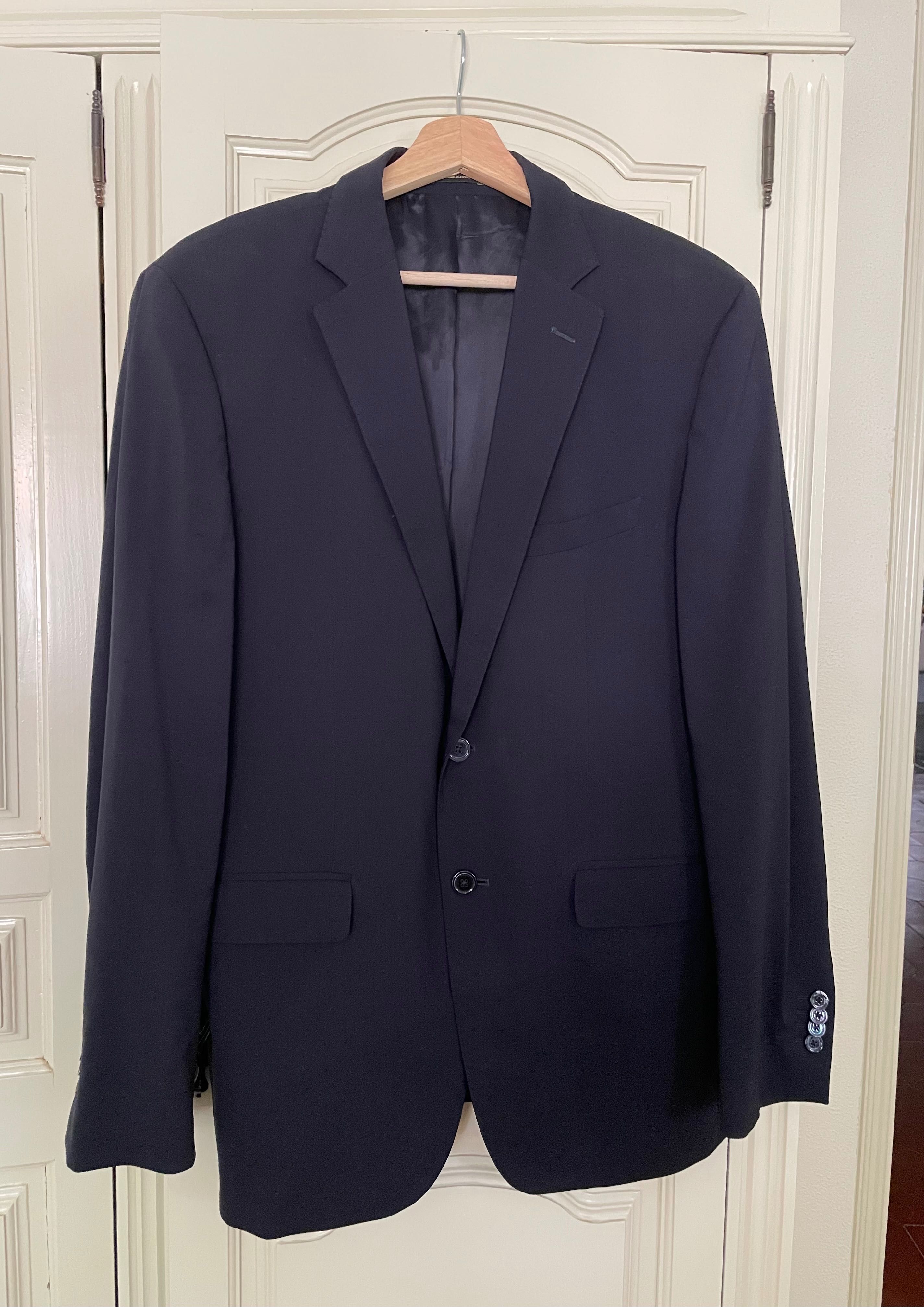 Fato homem Massimo Dutti azul escuro
