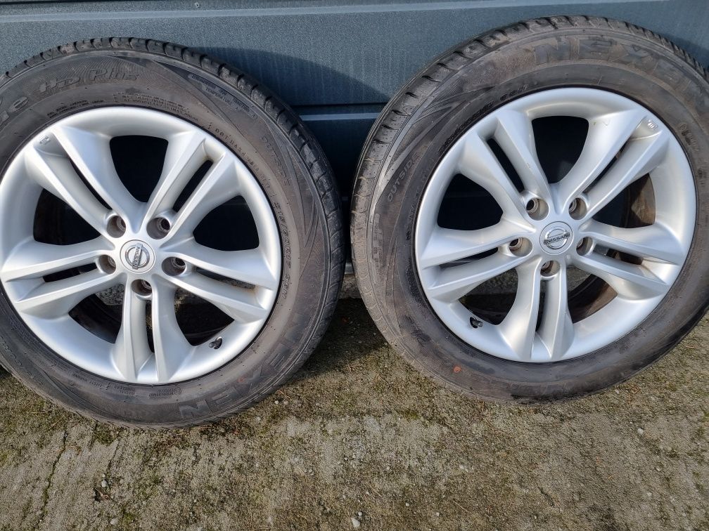 Komplet kół letnich do Nissan Qashqai