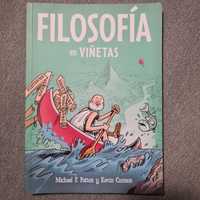 Książka komiks po hiszpańsku Filosofia en vinetas