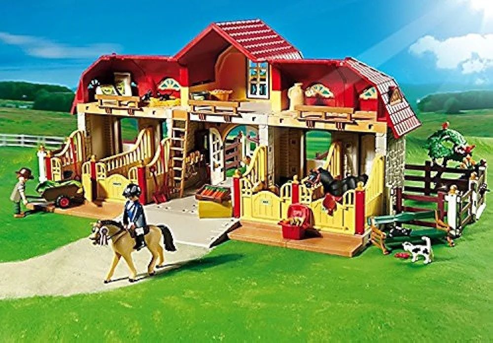 klocki playmobil stadnina koni