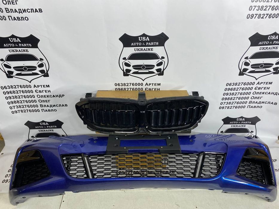 BMW 3-Series G20 (G21) Бампер передній у зборі M-Pack(Б/В оригінал) 20