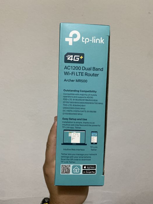 Router Cartao SIM 4G+ TP Link