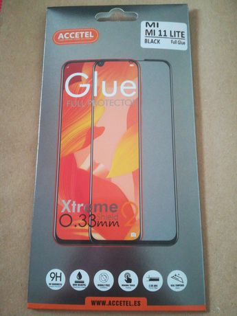 Xiaomi Mi 11 lite (Capa + película vidro full glue)