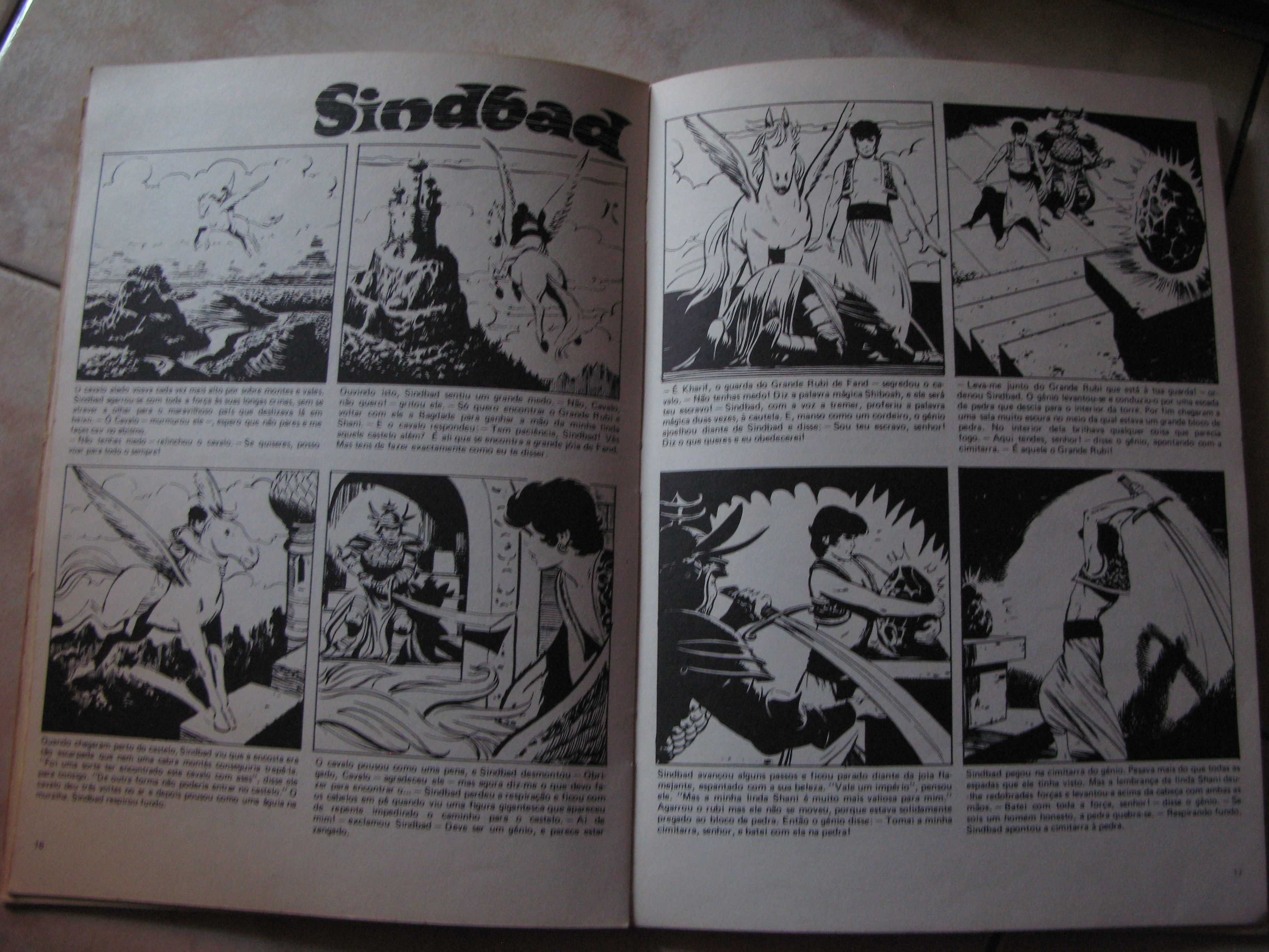 Livro BD “Sindbad, o Marinheiro” (1977)