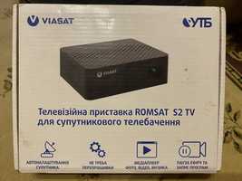Телевизионная приставка Romsat S2 TV Viasat тюнер