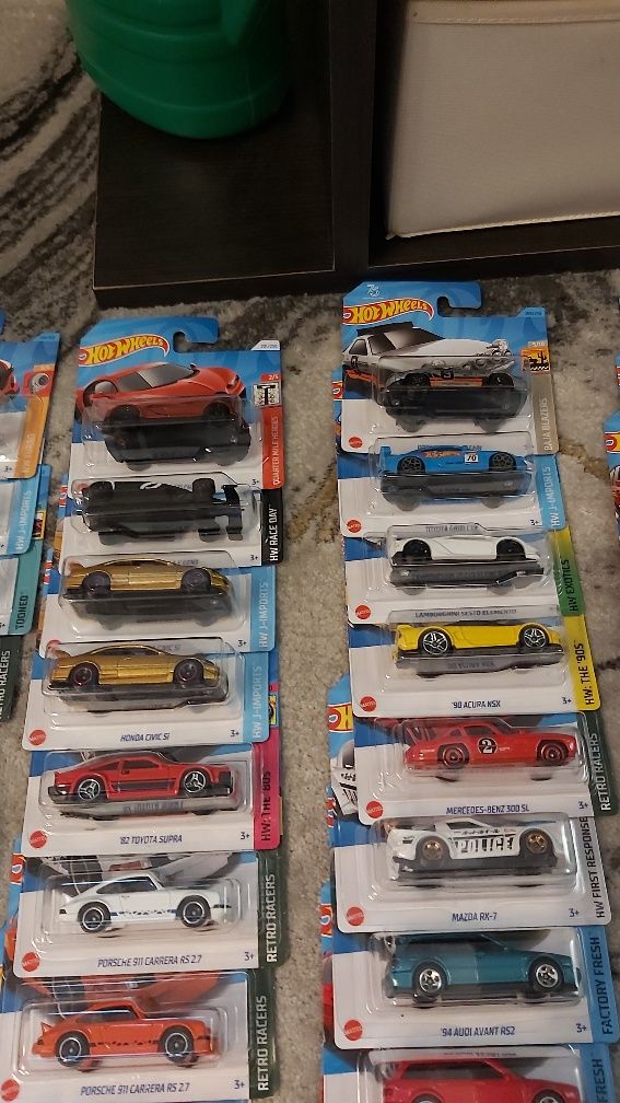 Kolekcja hot wheels