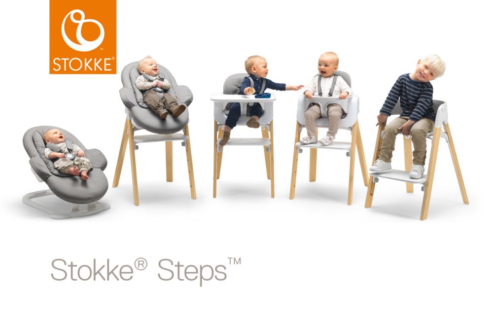 espreguiçadeira sistema Stokke STEPS